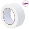 vidaXL Painter Masking Tapes 50 pcs White 50mm x 50m Paper