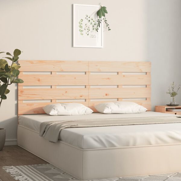 vidaXL Headboard 135x3x80 cm Solid Wood Pine