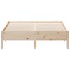 vidaXL Bed Frame without Mattress 120x190 cm Small Double Solid Wood Pine