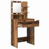 vidaXL Bedroom Dressing Tables with Drawer Old Wood 80 x 39.6 x 135 cm