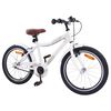 vidaXL Kids Bike 20'' for 6-11 Years Old white