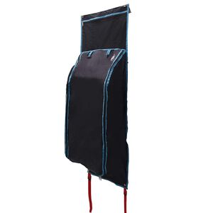 vidaXL Storage Bag with Storage Black and Blue 140 x 43 cm Oxford