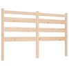 vidaXL Bed Headboard 126x4x100 cm Solid Wood Pine