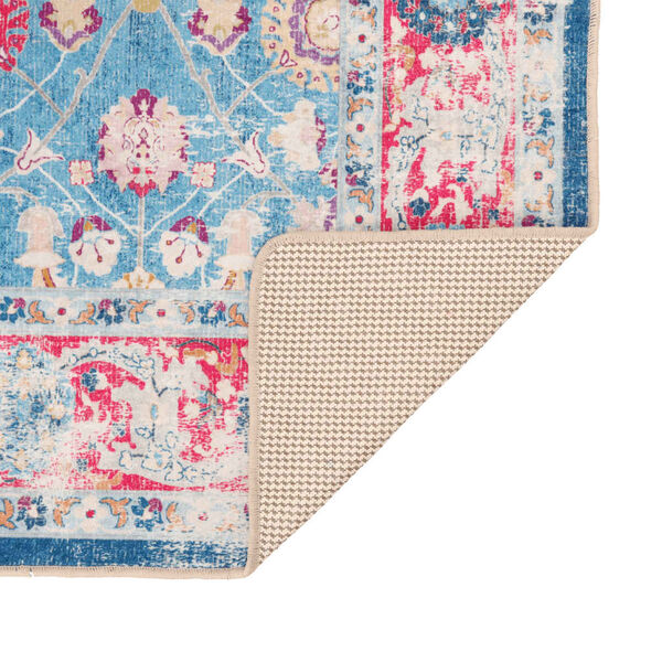 vidaXL Rug Washable Multicolour 80x300 cm Anti Slip