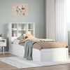vidaXL Bed Frame without Mattress White 90x200 cm Solid Wood Pine