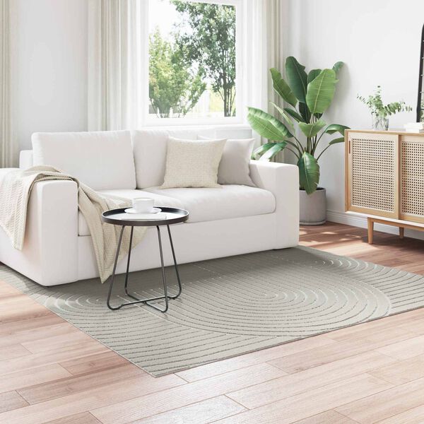 vidaXL Area Rugs Square PALMERAS Green 120 x 120 cm Polyester