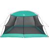 vidaXL Mosquito Tent with Roof Sea Green 380 x 380 x 225 cm