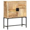 vidaXL Highboard 80x30x100 cm Solid Mango Wood
