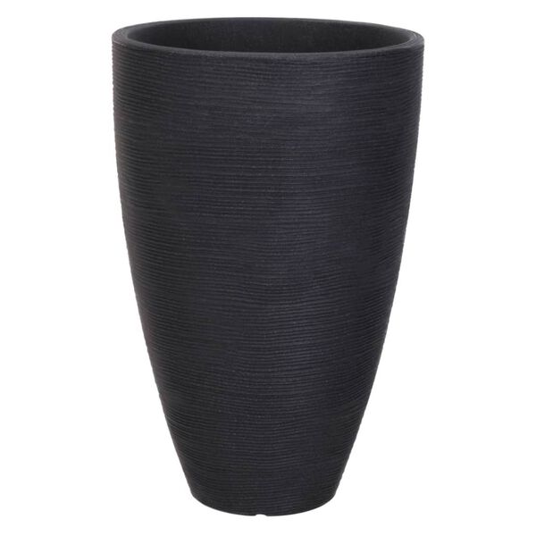 ProGarden Flower Pot Ribbed 40x60 cm Anthracite