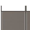 vidaXL 6-Panel Room Divider Anthracite 300x180 cm Fabric
