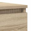 vidaXL Sideboard Sonoma Oak 100x35x76 cm Engineered Wood