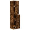 vidaXL Apothecary Cabinet&nbsp;Smoked Oak 30x41x174.5 cm Engineered Wood