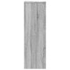 vidaXL Plant Stand Grey Sonoma 33x33x100 cm Engineered Wood