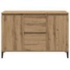 vidaXL Sideboard Artisan Oak 102x35x70 cm Engineered Wood