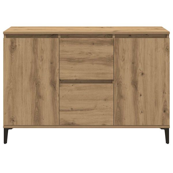 vidaXL Sideboard Artisan Oak 102x35x70 cm Engineered Wood