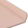 vidaXL Floating Shelf Wall-mounted 3 pcs Pink 40 x 9 x 2.5 cm Steel