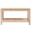 vidaXL Garden Bench 82.5x35x45 cm Solid Wood Pine