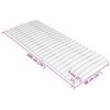 vidaXL Bed Slats Replacement with 24 Slats 80x200 cm