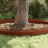 vidaXL Lawn Edgings 10 pcs Rusty 103 x 0.05 x 22 cm Weathering Steel