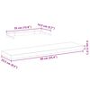 vidaXL Floating Shelves 2 pcs 90x23.5x4 cm Engineered Wood