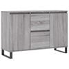 vidaXL Sideboard Grey Sonoma 101.5x35x70 cm Engineered Wood