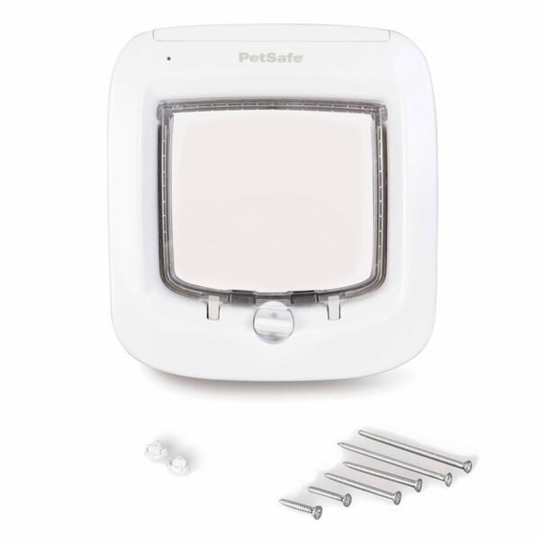 PetSafe Microchip Cat Flap White PPA19-16145
