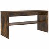 vidaXL TV Cabinet 80 x 30 x 40 cm Smoked Oak Engineered Wood