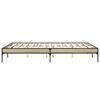 vidaXL Bed Frame without Mattress Sonoma Oak 150x200 cm King Size