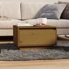 vidaXL Coffee Table Honey Brown 55x56x32 cm Solid Wood Pine
