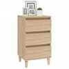 vidaXL Bedside Cabinet Sonoma Oak 40x35x70 cm Engineered Wood