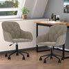 vidaXL Dining Chair 2 pcs Light Grey 55 x 59.5 x 77 cm Velvet