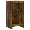 vidaXL Sideboard Smoked Oak 40 x 36 x 80 cm Engineered Wood