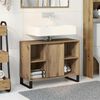 vidaXL Bathroom Cabinet Artisan Oak 80 x 33 x 60 cm Engineered Wood