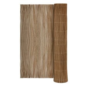 vidaXL Willow Fence Brown 300x100 cm