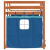vidaXL Bunk Bed without Mattress Blue 90x200 cm Solid Wood Pine