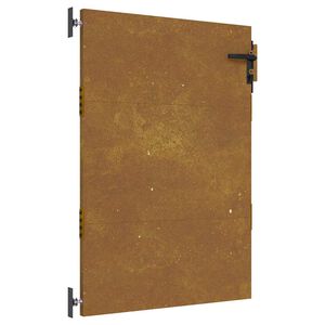 vidaXL Garden Gate 85x125 cm Corten Steel