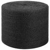 vidaXL Jute Rope 6 mm Black 100% Tossa jute