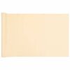 vidaXL Balcony Privacy Screen Cream 600x90 cm PVC