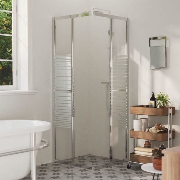 vidaXL Shower Cabin ESG 80x70x180 cm
