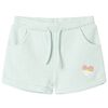 Kids' Shorts with Drawstring Mixed Light Mint 116