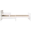 vidaXL Bed Frame with Headboard White 80 x 200 cm Engineered Wood