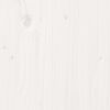 vidaXL Garden Planter White 90x60x49.5 cm Solid Wood Pine