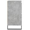 vidaXL Sideboards 2 pcs Concrete Grey Engineered Wood