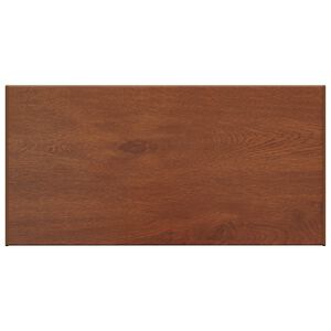vidaXL Window Sill Brown wood 80 x 40 x 4.5 cm PVC