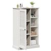vidaXL Bathroom Cabinet VIGO White and Antique White 68 x 34 x 110 cm