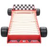 vidaXL Children's Race Car Bed 90x200 cm Red