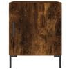 vidaXL Bedside Cabinets 2 pcs Smoked Oak 40x40x50 cm Engineered Wood