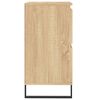 vidaXL Sideboards 2 pcs Sonoma Oak Engineered Wood