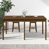 vidaXL Garden Table Honey Brown 159.5x82.5x76 cm Solid Wood Pine