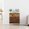 vidaXL Sideboard with Drawer Old Wood 60 x 35 x 70 cm Engineered Wood